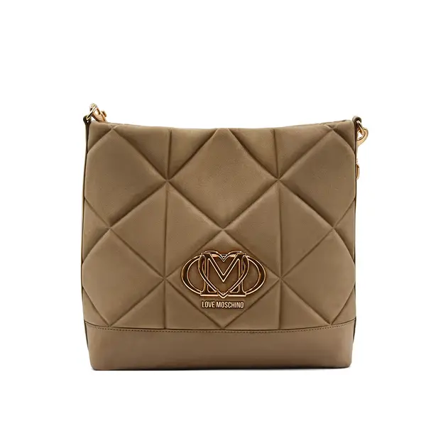 Embossed borsa a spalla